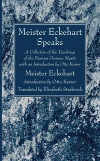 Cover of Meister Eckehart Speaks
