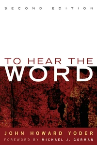 Cover of To Hear the Word - Second Edition