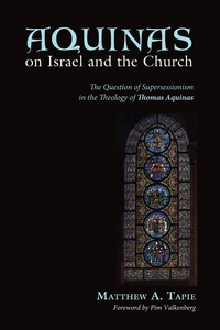 Cover of Aquinas on Israel and the Church