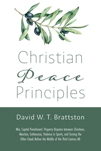 Cover of Christian Peace Principles