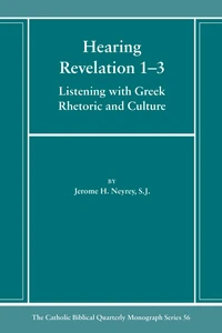 Cover of Hearing Revelation 1–3