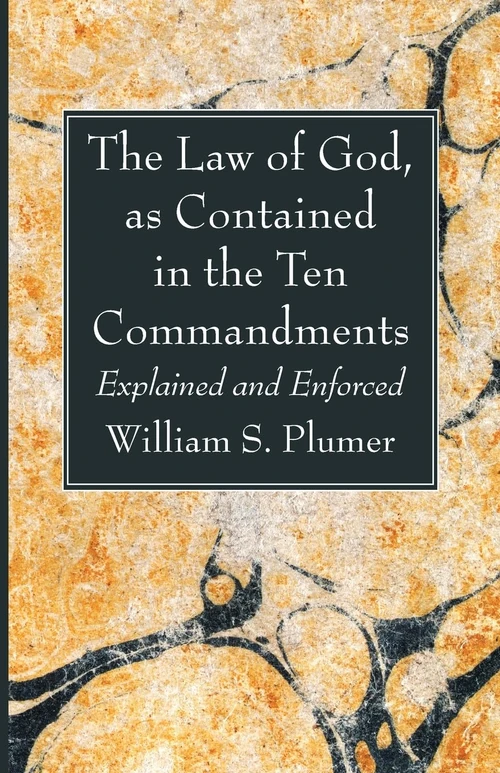 Cover of The Law of God, as Contained in the Ten Commandments