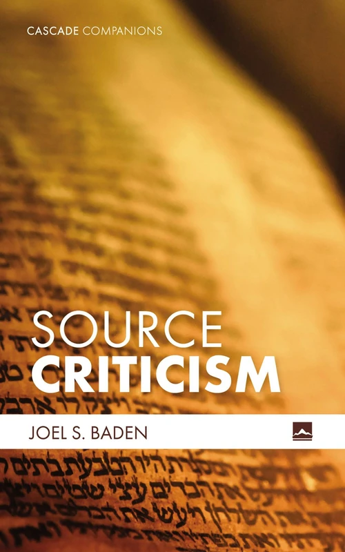 Cover of Source Criticism