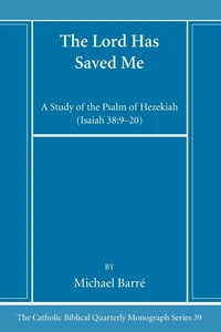 Cover of The Lord Has Saved Me