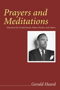 Cover of Prayers and Meditations
