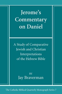 Cover of Jerome’s Commentary on Daniel