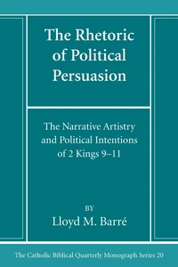 Cover of The Rhetoric of Political Persuasion