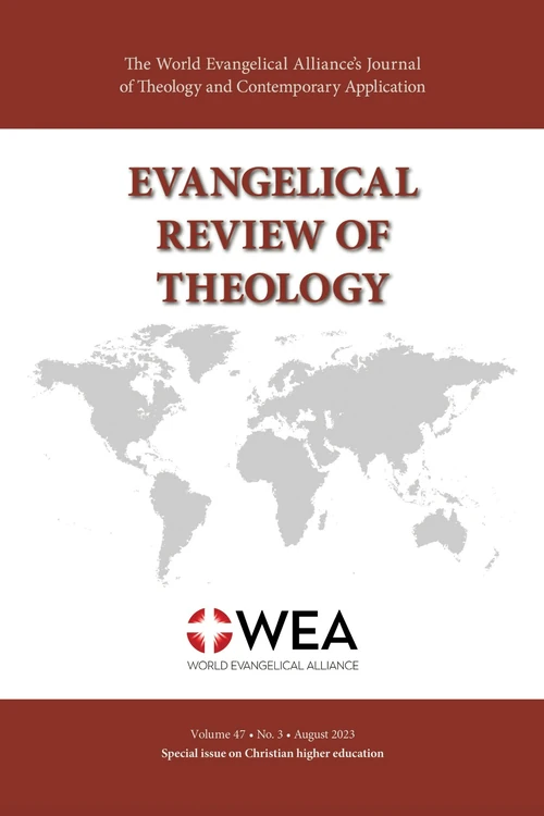 Cover of Evangelical Review of Theology, Volume 47, Number 3