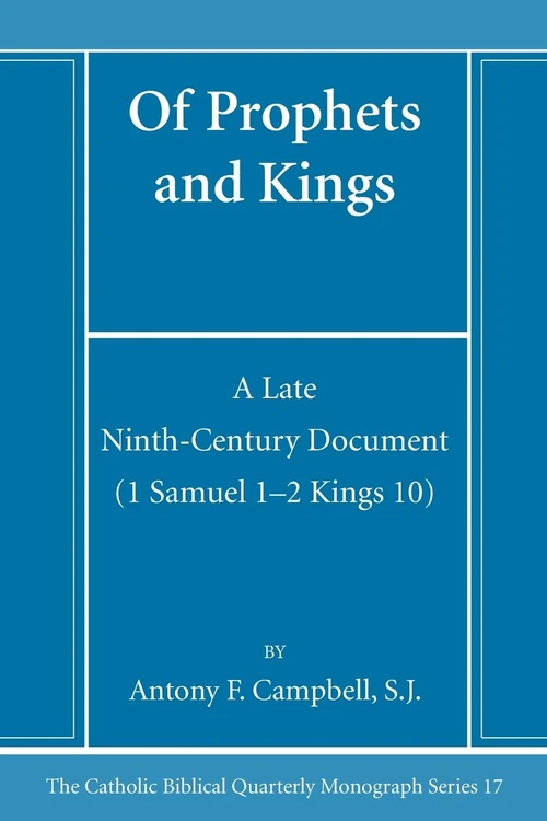 Cover of Of Prophets and Kings