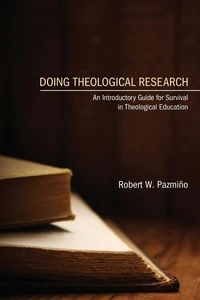 Cover of Doing Theological Research