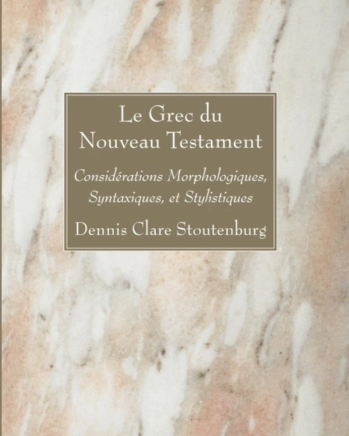 Cover of Le Grec du Nouveau Testament