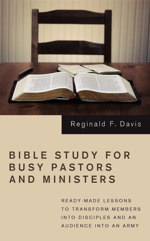 Cover of Bible Study for Busy Pastors and Ministers
