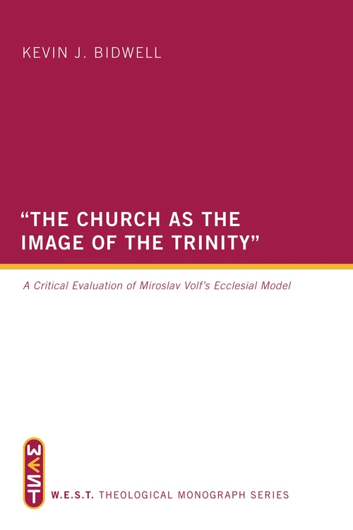 Cover of "The Church as the Image of the Trinity"