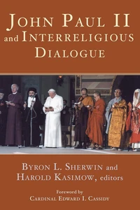 Cover of John Paul II and Interreligious Dialogue