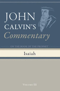 Cover of Commentary on the Book of the Prophet Isaiah, Volume 3