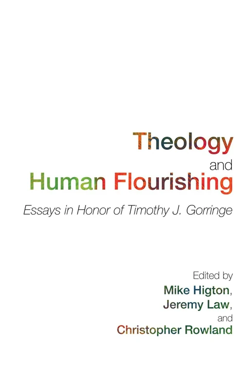 Cover of Theology and Human Flourishing