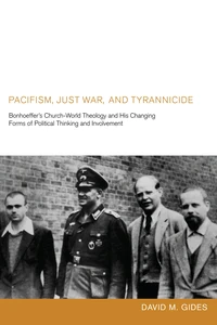 Cover of Pacifism, Just War, and Tyrannicide