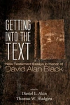 Cover of Getting into the Text