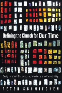 Cover of Defining the Church for Our Time