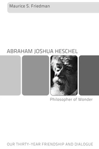 Cover of Abraham Joshua Heschel--Philosopher of Wonder