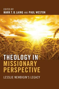 Cover of Theology in Missionary Perspective