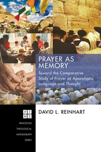 Cover of Prayer as Memory