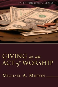 Cover of Giving as an Act of Worship (Stapled Booklet)
