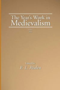 Cover of The Year’s Work in Medievalism, 2011