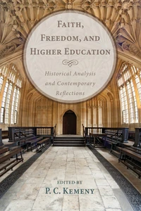 Cover of Faith, Freedom, and Higher Education