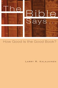 Cover of The Bible Says . . .