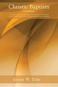 Cover of Christic Baptism, Second Edition