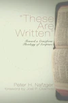Cover of These Are Written
