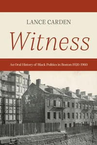 Cover of Witness