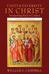 Cover of Unity and Diversity in Christ: Interpreting Paul in Context