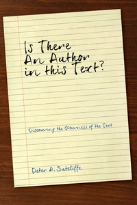 Cover of Is There an Author in This Text?