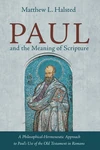 Cover of Paul and the Meaning of Scripture