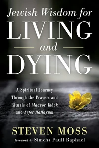 Cover of Jewish Wisdom for Living and Dying