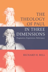 Cover of The Theology of Paul in Three Dimensions