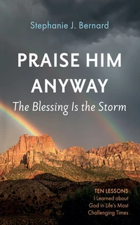 Cover of Praise Him Anyway: The Blessing Is the Storm