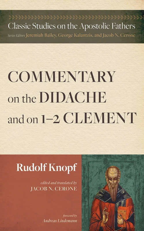 Cover of Commentary on the Didache and on 1–2 Clement