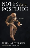 Cover of Notes for a Postlude