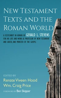 Cover of New Testament Texts and the Roman World
