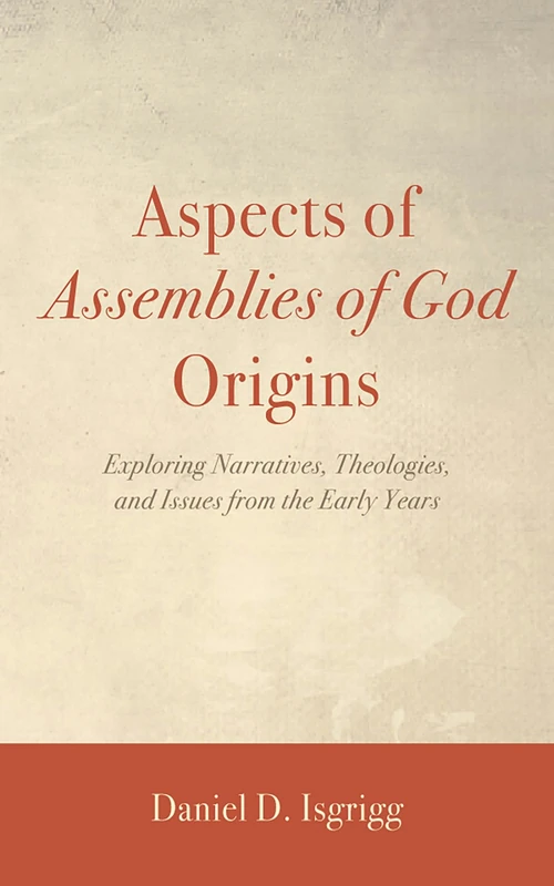 Cover of Aspects of Assemblies of God Origins