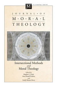 Cover of Journal of Moral Theology, Volume 12, Special Issue 1