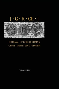 Cover of Journal of Greco-Roman Christianity and Judaism, Volume 16
