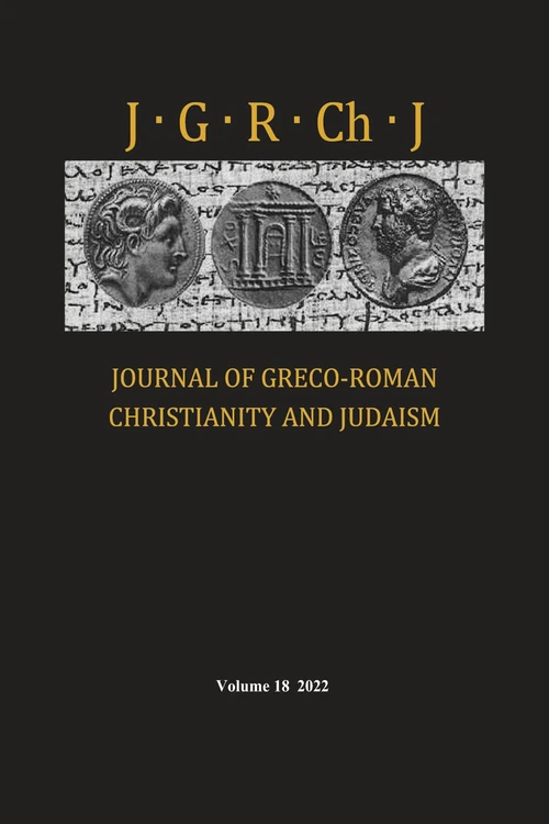 Cover of Journal of Greco-Roman Christianity and Judaism, Volume 18