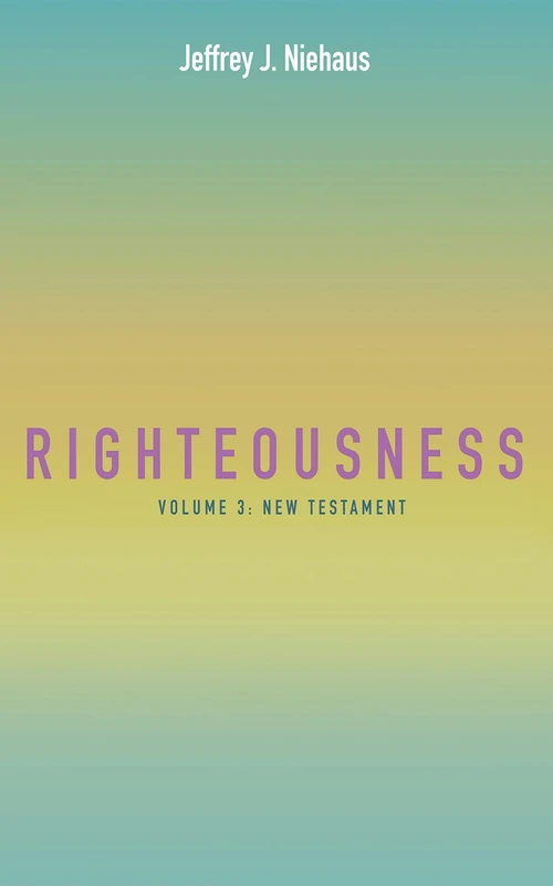 Cover of Righteousness, Volume 3