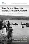 Cover of The Black Baptist Experience in Canada