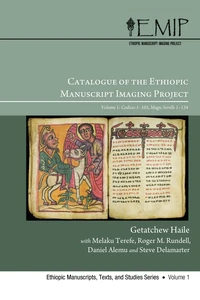 Cover of Catalogue of the Ethiopic Manuscript Imaging Project