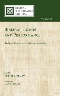Cover of Biblical Humor and Performance